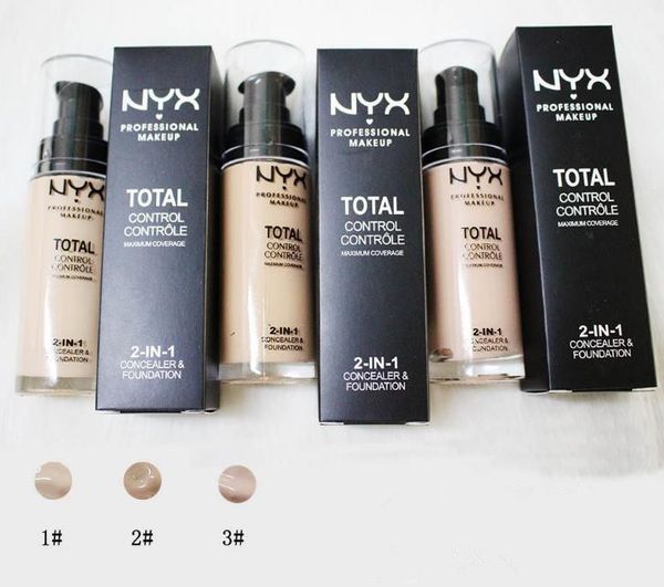 Dropshipping NYX TOTAL PROFESSIONAL Concealer Makeup 2 in 1 Soft Instant Retouch Primer Matte Longwear Foundation 3 color Cosmetics a921 
Dropshipping NYX TOTAL PROFESSIONAL Concealer Makeup 2 in 1 Soft Instant Retouch Primer Matte Longwear Foundation 3 color Cosmetics a921