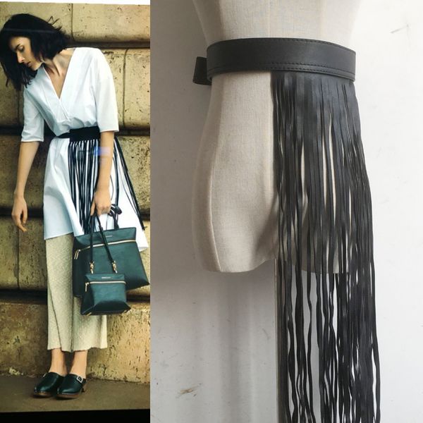 european us fashion punk long tassel girdle female leather belt for women high waist belt waistband popular, Black;brown
european us fashion punk long tassel girdle female leather belt for women high waist belt waistband popular, Black;brown