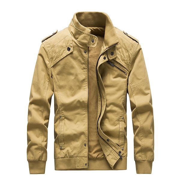 2018 brand new spring autumn men's casual jackets washed-cotton male bomber jackets coat outwear cool male clothing m-5xl, Black;brown
2018 brand new spring autumn men's casual jackets washed-cotton male bomber jackets coat outwear cool male clothing m-5xl, Black;brown