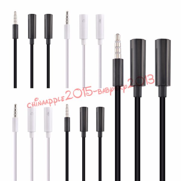 aux splitter 3.5 mm 1 male to 2 dual female headphone audio plug y splitter adapter cable earphone headset jack for iphone samsung htc
aux splitter 3.5 mm 1 male to 2 dual female headphone audio plug y splitter adapter cable earphone headset jack for iphone samsung htc
