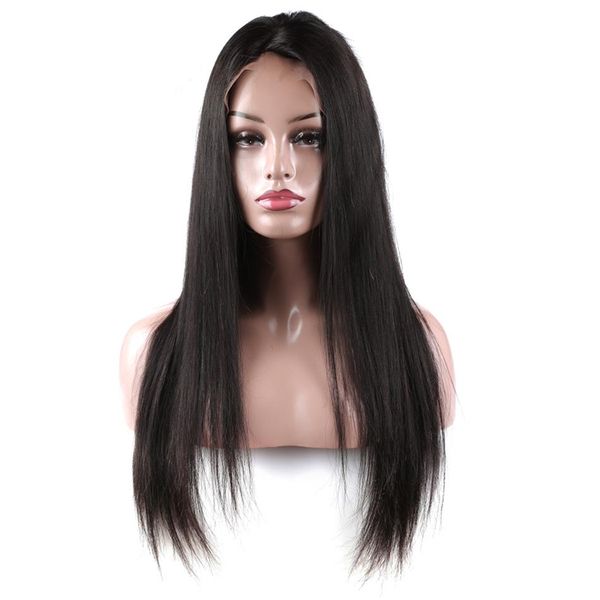 natural color silky straight lace front wigs for black women pre plucked brazilian straight human hair lace front wigs with baby hair, Black;brown
natural color silky straight lace front wigs for black women pre plucked brazilian straight human hair lace front wigs with baby hair, Black;brown