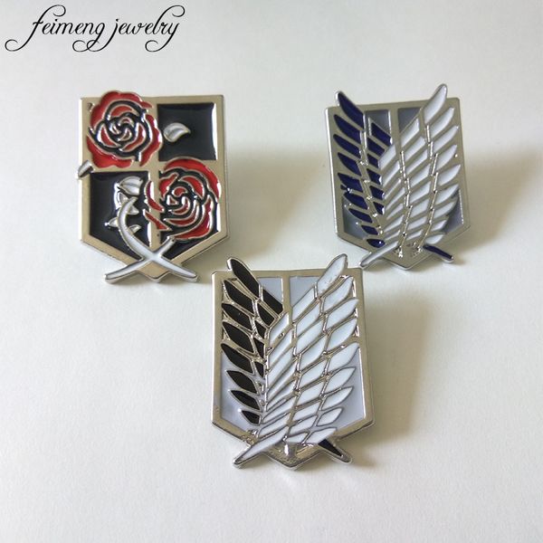 japanese anime attack on titan brooch shingeki no kyojin scouting legion liberty wings badge men women fashion brooch pin, Gray
japanese anime attack on titan brooch shingeki no kyojin scouting legion liberty wings badge men women fashion brooch pin, Gray
