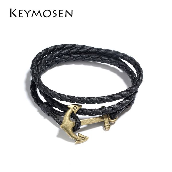 1pcs men's bracelet couple jewelry pu leather rope fashion personality vintage multi-layer national wind female student bangles, Black
1pcs men's bracelet couple jewelry pu leather rope fashion personality vintage multi-layer national wind female student bangles, Black