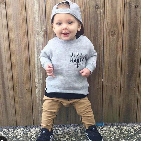 1 2 3 year boys clothes casual cotton baby kids suits long sleeve letter shirts solid pants 2pcs toddler children clothing, White
1 2 3 year boys clothes casual cotton baby kids suits long sleeve letter shirts solid pants 2pcs toddler children clothing, White