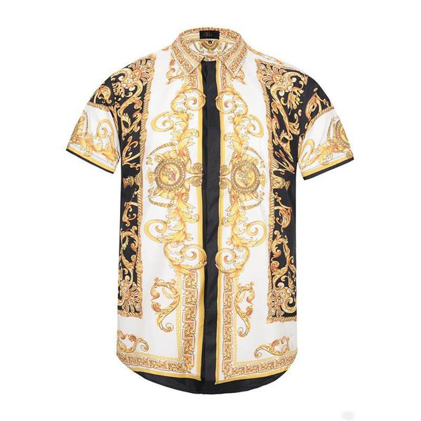 hh 18 The newest new fashion Wave Of Men Floral Print Colour Mixture Luxury Casual Harajuku Shirts Short sleeve Men's Medusa Shirts M-2xl
hh 18 The newest new fashion Wave Of Men Floral Print Colour Mixture Luxury Casual Harajuku Shirts Short sleeve Men's Medusa Shirts M-2xl