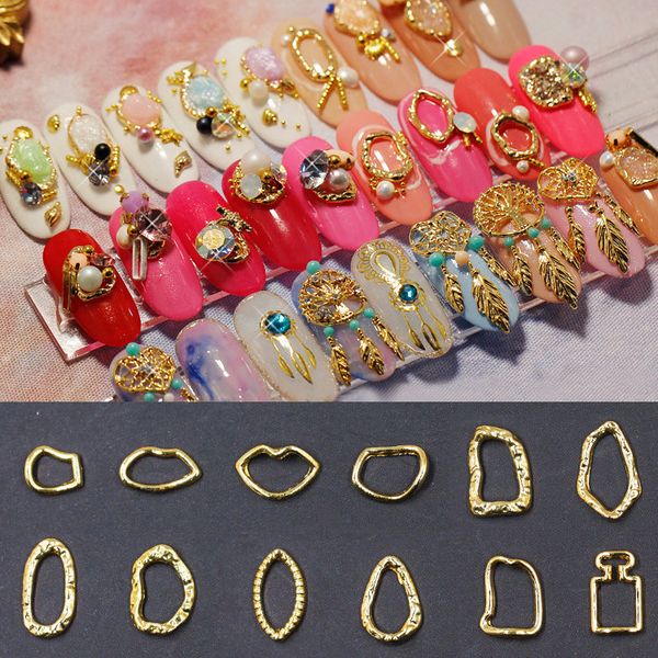 50pcs latest nail art 3d hollow metal frame alloy hollow irregular circle for nails nail art vacuum ring metal sticker, Silver;gold
50pcs latest nail art 3d hollow metal frame alloy hollow irregular circle for nails nail art vacuum ring metal sticker, Silver;gold