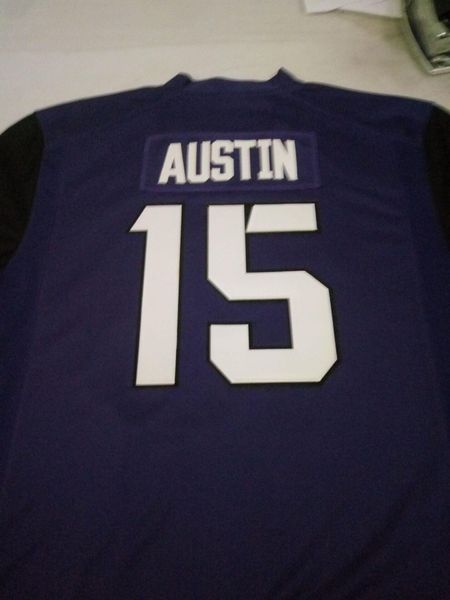men #15 purple jaelan austin tcu horned frogs alumni football jersey or custom any name or number jersey, Black;red
men #15 purple jaelan austin tcu horned frogs alumni football jersey or custom any name or number jersey, Black;red