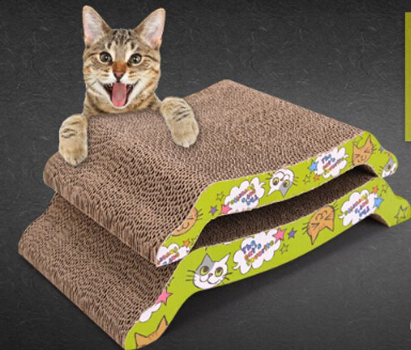 pet cat corrugated paper scratcher s shape m shape arch bridge cat scratching board kitten cardboard interactive toy
pet cat corrugated paper scratcher s shape m shape arch bridge cat scratching board kitten cardboard interactive toy