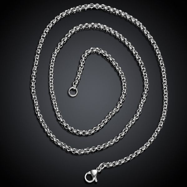 2018 new design 2.5mm pearl chain vintage 316l stainless steel rolo chain diy fashion jewelry accessories making gifts gmyc002, Silver
2018 new design 2.5mm pearl chain vintage 316l stainless steel rolo chain diy fashion jewelry accessories making gifts gmyc002, Silver