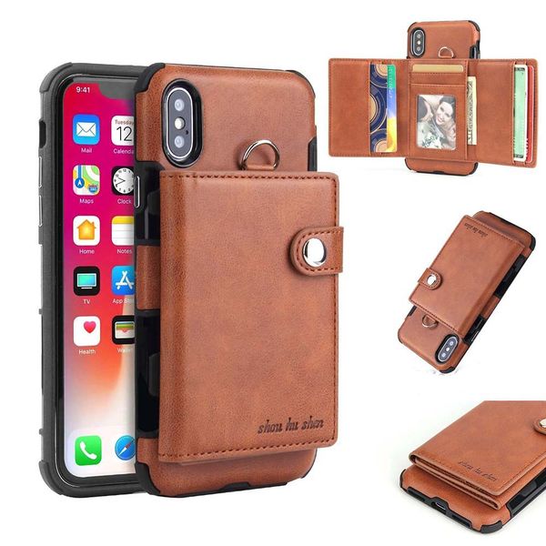 multifunctional pu leather phone cover with card slots and hand strap string lanyard cellphone case for iphone x 8 7 plus phone cases
multifunctional pu leather phone cover with card slots and hand strap string lanyard cellphone case for iphone x 8 7 plus phone cases