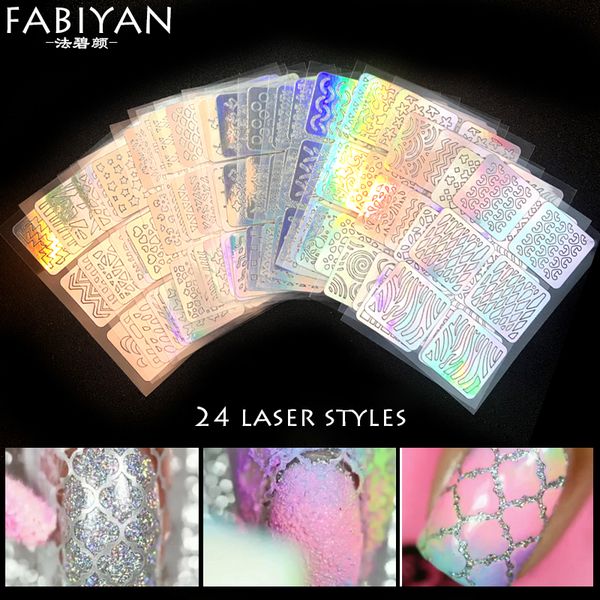 nail art laser hollow tips stencil transfer 3d stickers paper design 3d image foil guide template print uv gel polish decals set, Silver;gold
nail art laser hollow tips stencil transfer 3d stickers paper design 3d image foil guide template print uv gel polish decals set, Silver;gold
