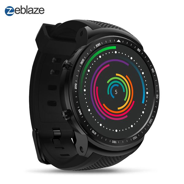 

zeblaze thor pro 3g gps wifi smart watch men sports smartwatch android 5.1 mtk6580 quad core 1gb 16gb camera sport smart watches, Slivery;brown