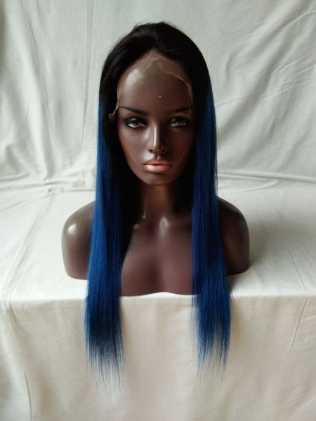 dark roots 1b blue silky straight vrigin human hair full lace wig and lace front wig ombre blue human hair wig silky straight ing, Black;brown
dark roots 1b blue silky straight vrigin human hair full lace wig and lace front wig ombre blue human hair wig silky straight ing, Black;brown