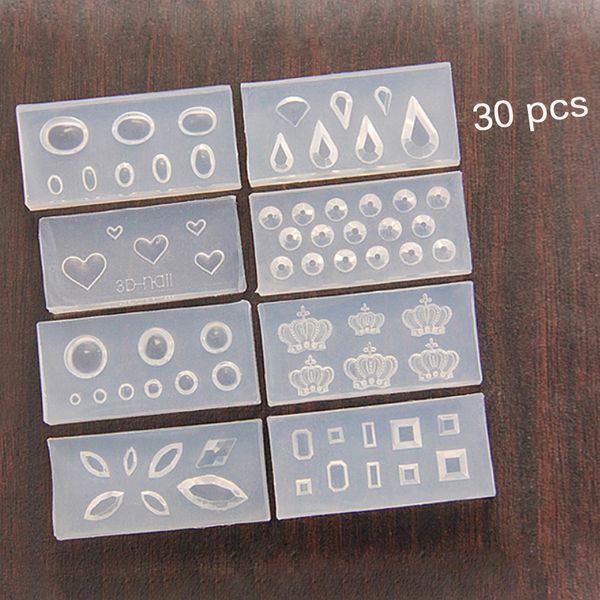 30pcs model 3d nail art silicone mold fashion durable 3d acrylic mold for nail art decoration design silicone mould, White
30pcs model 3d nail art silicone mold fashion durable 3d acrylic mold for nail art decoration design silicone mould, White