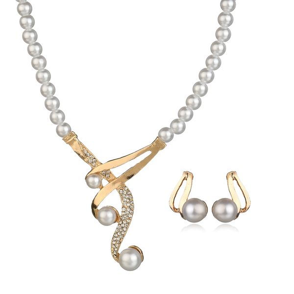 misscycy luxury gold color musical notes bridal jewelry set rhinestone necklace simulated pearl earrings for woman, Silver
misscycy luxury gold color musical notes bridal jewelry set rhinestone necklace simulated pearl earrings for woman, Silver