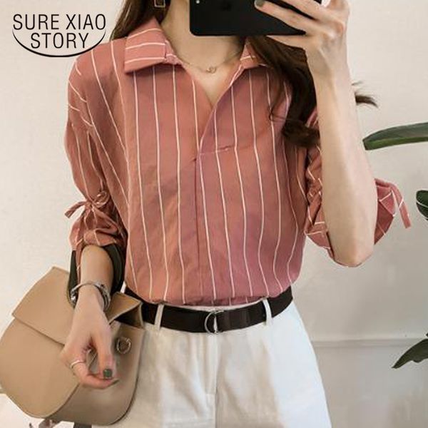 fashion striped ol blouse women shirt casual plus size 4xl ladies tops office lady women blouse shirt blusas femininas 0440 40, White
fashion striped ol blouse women shirt casual plus size 4xl ladies tops office lady women blouse shirt blusas femininas 0440 40, White