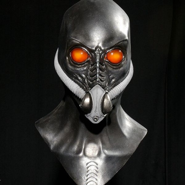 black alien with oxygen hood mask aliens costume mask cos halloween creative hrror maske latex props party supplies
black alien with oxygen hood mask aliens costume mask cos halloween creative hrror maske latex props party supplies
