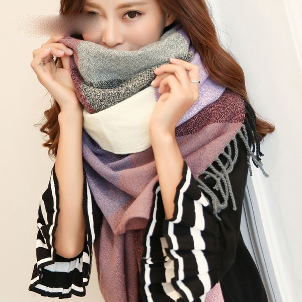 lattices blanket women wool long female cashmere scarves wide wholesale scarf shawl wrap tippet warm winter autumn gpcmb, White;black
lattices blanket women wool long female cashmere scarves wide wholesale scarf shawl wrap tippet warm winter autumn gpcmb, White;black