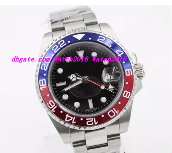 luxury watch 116713 mens watch automatic movement mechanical red blue bezel stainless steel bracelet mechanical men's watch, Slivery;brown
luxury watch 116713 mens watch automatic movement mechanical red blue bezel stainless steel bracelet mechanical men's watch, Slivery;brown