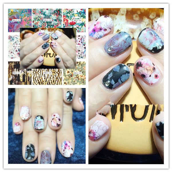 5 sheet 3d nail sticker mixed colorful designs nail stickers decals makeup water tattoos korean manicure tool dls337-352, Black
5 sheet 3d nail sticker mixed colorful designs nail stickers decals makeup water tattoos korean manicure tool dls337-352, Black