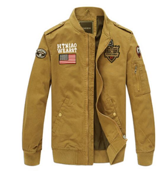 style jackets men spring autumn army ma1 slim jacket cargo bomber baseball jackets coats, Black;brown
style jackets men spring autumn army ma1 slim jacket cargo bomber baseball jackets coats, Black;brown