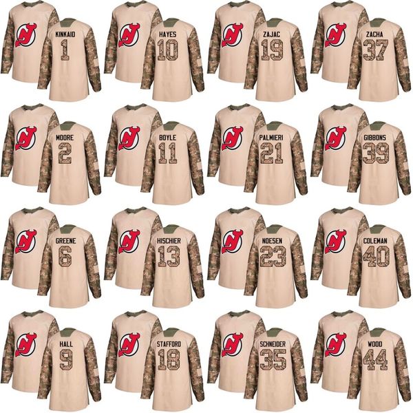 New Jersey Devils Jersey Veterans Day Practice 6 Andy Greene 9 Taylor Hall 13 Nico Hischier 35 Cory Schneider 44 Miles Wood Hockey Jerseys
New Jersey Devils Jersey Veterans Day Practice 6 Andy Greene 9 Taylor Hall 13 Nico Hischier 35 Cory Schneider 44 Miles Wood Hockey Jerseys