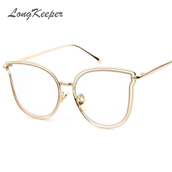 longkeeper brand designer cat eye glasses women frame glasses clear lens eyeglasses frame women gafas de grau feminino psty939, Silver
longkeeper brand designer cat eye glasses women frame glasses clear lens eyeglasses frame women gafas de grau feminino psty939, Silver