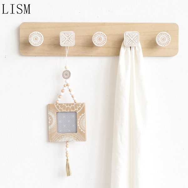 european-style wooden hat decorative hook creative home entrance to the living room wall hanging clothes hooks nordic wind
european-style wooden hat decorative hook creative home entrance to the living room wall hanging clothes hooks nordic wind