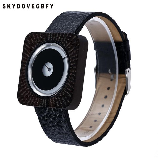 skydovegbfy watch wood handmade black leather watch women leather bamboo watches for women, Slivery;brown
skydovegbfy watch wood handmade black leather watch women leather bamboo watches for women, Slivery;brown