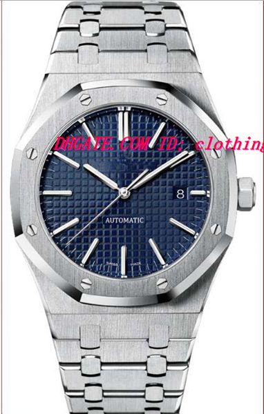 luxury wristwatch blue dial stainless steel bracelet 41mm 15400st.oo.1220st.03 mechanical automatic men's watch quality, Slivery;brown
luxury wristwatch blue dial stainless steel bracelet 41mm 15400st.oo.1220st.03 mechanical automatic men's watch quality, Slivery;brown