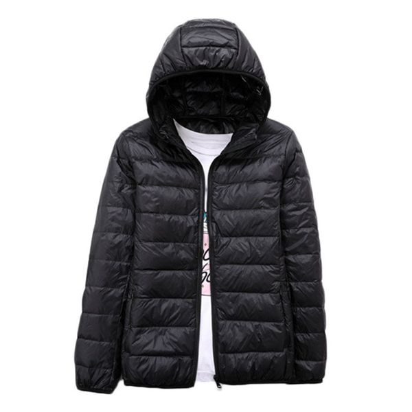 ultra light duck down jacket women plus size autumn and winter hooded slim light down short jacket winter thin coat ev215, Black
ultra light duck down jacket women plus size autumn and winter hooded slim light down short jacket winter thin coat ev215, Black
