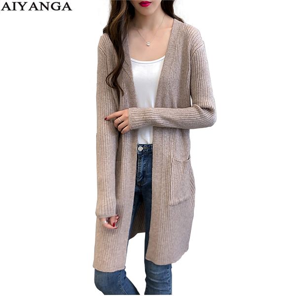 2018 autumn winter fashion women long sleeve loose knitting cardigan sweater women knitted female cardigan pull femme aiyanga, White;black
2018 autumn winter fashion women long sleeve loose knitting cardigan sweater women knitted female cardigan pull femme aiyanga, White;black