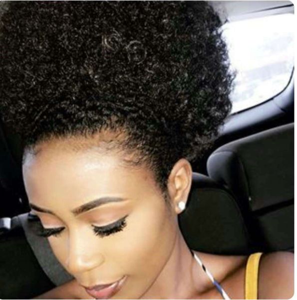 short high ponytail human hair extension brazilian virgin hair afro bun curly ponytail extensions 120g hairstye ponytail for black women
short high ponytail human hair extension brazilian virgin hair afro bun curly ponytail extensions 120g hairstye ponytail for black women