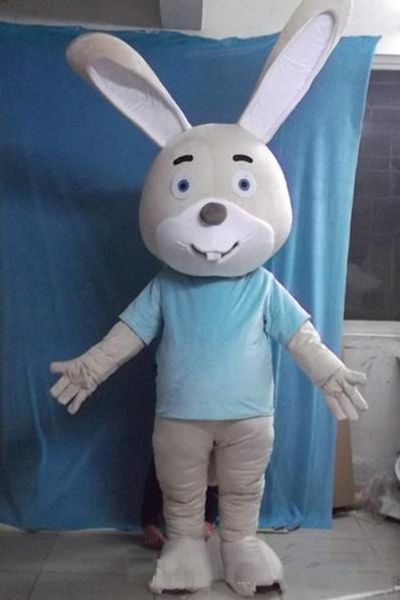 2018 good vision and good ventilation a grey rabbit mascot costume with small mouth for to wear, Red;yellow
2018 good vision and good ventilation a grey rabbit mascot costume with small mouth for to wear, Red;yellow