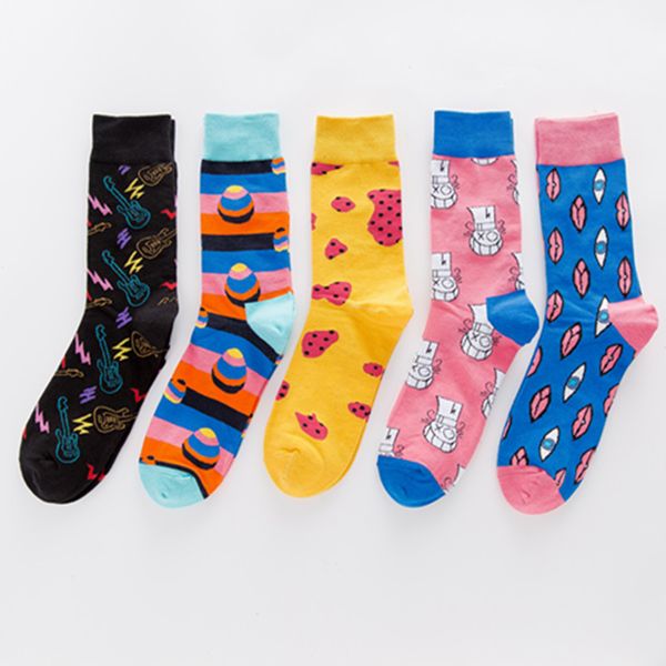 new colorful electric guitar dog casual men socks funny funny hit color long wedding dress socks men dress wholesalesokken, Black
new colorful electric guitar dog casual men socks funny funny hit color long wedding dress socks men dress wholesalesokken, Black
