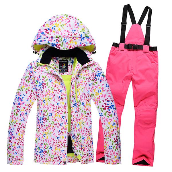 10k ladies snowboard suits waterproof and windproof winter snow suits + bibs warm detachable ski pants
10k ladies snowboard suits waterproof and windproof winter snow suits + bibs warm detachable ski pants