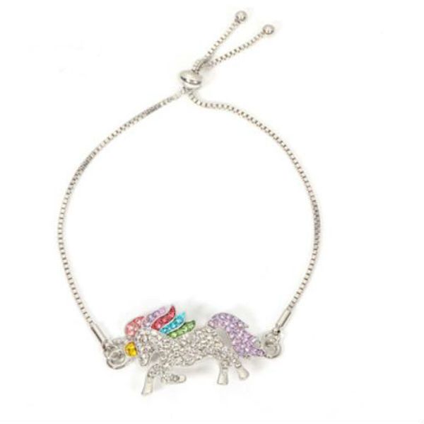 deisgner jewlery women braceles unicorn enamel colorful horse bracelets fashion for gift of shipping, Golden;silver
deisgner jewlery women braceles unicorn enamel colorful horse bracelets fashion for gift of shipping, Golden;silver