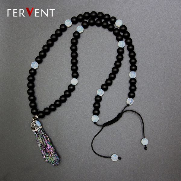 healing crystal point energy column hexagonal pendant necklace jewelry for men and women black onyx long beaded yoga necklace, Silver
healing crystal point energy column hexagonal pendant necklace jewelry for men and women black onyx long beaded yoga necklace, Silver