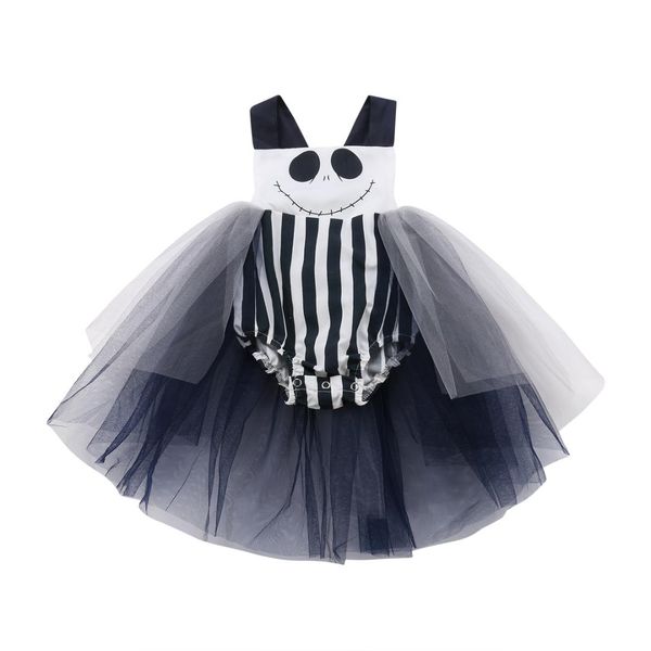 2018 newborn toddler baby girl halloween black bodysuit striped tutu skirt jumpsuit playsuit cute holiday clothes 0-24m 45, Blue
2018 newborn toddler baby girl halloween black bodysuit striped tutu skirt jumpsuit playsuit cute holiday clothes 0-24m 45, Blue