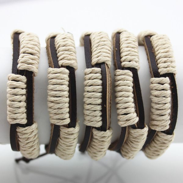 jewelry wholesale lot 12pcs hand-woven braid surfing wrap hemp leather bracelets adjustable couple bracelets bangles gifts mb101, Black
jewelry wholesale lot 12pcs hand-woven braid surfing wrap hemp leather bracelets adjustable couple bracelets bangles gifts mb101, Black