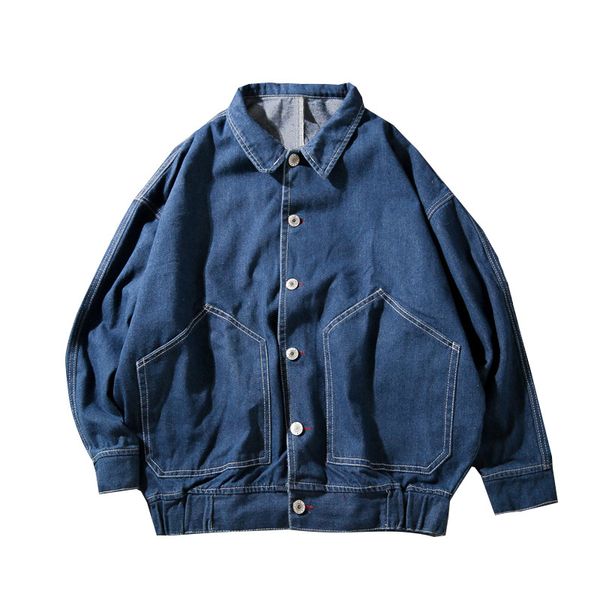 spring autumn new fashion trend youth style small fresh denim embroidery coat male youth korean large size retro tide jacket, Black;brown
spring autumn new fashion trend youth style small fresh denim embroidery coat male youth korean large size retro tide jacket, Black;brown