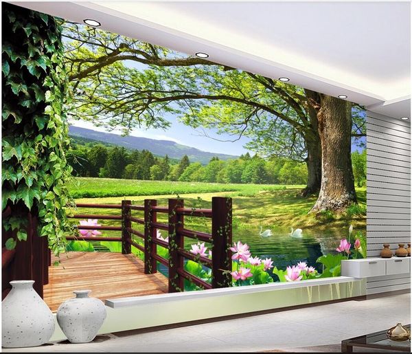 3d wallpaper custom p non-woven mural hd 3d big tree river pond duck landscape background wall muals wall paper for walls 3 d
3d wallpaper custom p non-woven mural hd 3d big tree river pond duck landscape background wall muals wall paper for walls 3 d