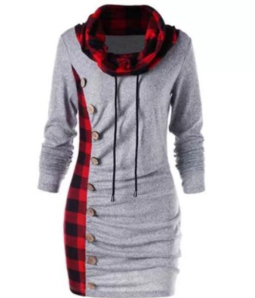 send 2018 autumn and winter new style lattice coat blue patchwork women wei clothing, Black
send 2018 autumn and winter new style lattice coat blue patchwork women wei clothing, Black