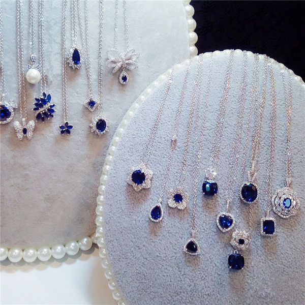 necklace pendants for women s925 clavicle chain sapphire gemstone sterling silver fine jewelry simple pendant blue colar
necklace pendants for women s925 clavicle chain sapphire gemstone sterling silver fine jewelry simple pendant blue colar