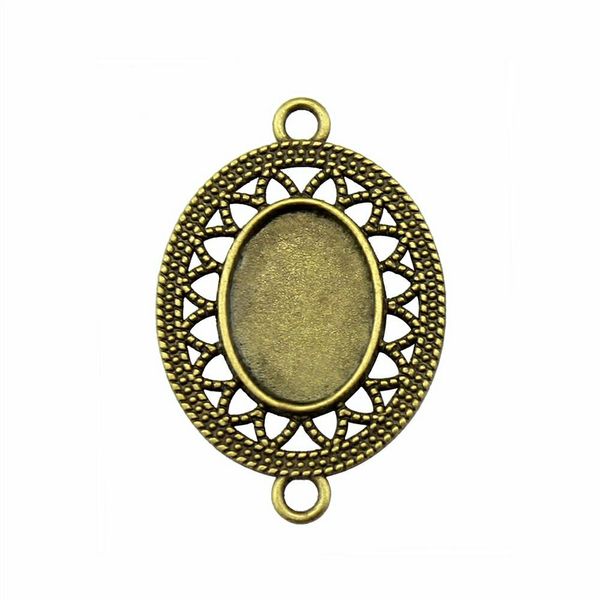 15 pieces cabochon cameo base tray bezel blank accessories jewelry flower connector single side inner size 13x18mm oval cameos and cabochons, Slivery;crystal
15 pieces cabochon cameo base tray bezel blank accessories jewelry flower connector single side inner size 13x18mm oval cameos and cabochons, Slivery;crystal