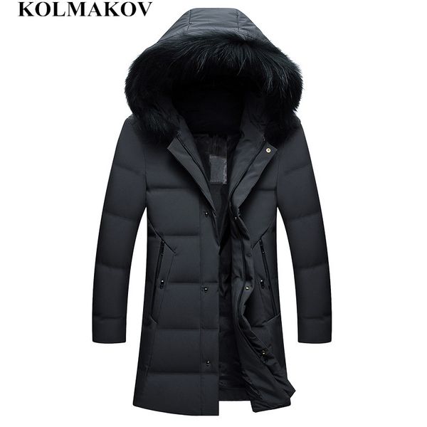 kolmakov 2018 new winter warm feather dress men fashion cold protective clothing mens 90% duck down jackets youth snowsuit xxxl, Black
kolmakov 2018 new winter warm feather dress men fashion cold protective clothing mens 90% duck down jackets youth snowsuit xxxl, Black