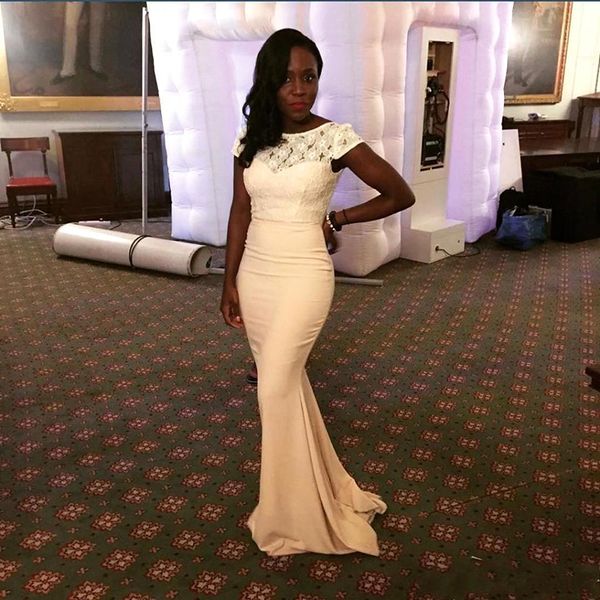 african jewel neck lace mermaid bridesmaid dresses cap sleeve maid of honor dresses for wedding plus size bridal party bridesmaid gowns, White;pink
african jewel neck lace mermaid bridesmaid dresses cap sleeve maid of honor dresses for wedding plus size bridal party bridesmaid gowns, White;pink