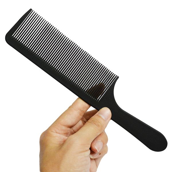 black hairdressing hair stylist salon carbon combs heat resistant hair cutting tool cutting comb carbon antistatic comb, Silver
black hairdressing hair stylist salon carbon combs heat resistant hair cutting tool cutting comb carbon antistatic comb, Silver