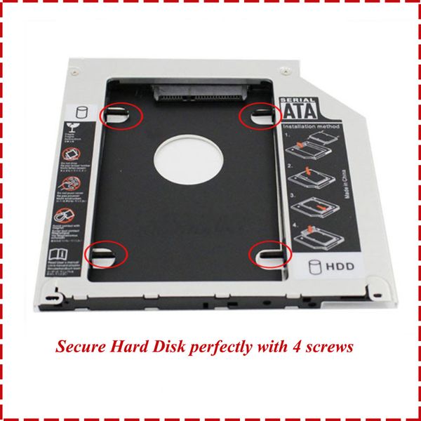 wholesale hard drive caddy tray universal sata hdd ssd enclosure for 9.5mm lapcd / dvd-rom optical bay drive slot
wholesale hard drive caddy tray universal sata hdd ssd enclosure for 9.5mm lapcd / dvd-rom optical bay drive slot