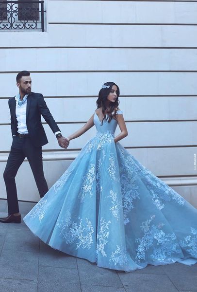 ice blue said mhamad off shoulder 2019 long prom dresses v neck off shoulder lace applique formal evening wear party gowns custom, Black
ice blue said mhamad off shoulder 2019 long prom dresses v neck off shoulder lace applique formal evening wear party gowns custom, Black
